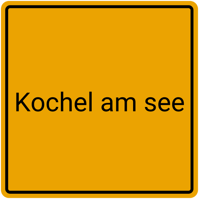 Meldebestätigung Kochel am See